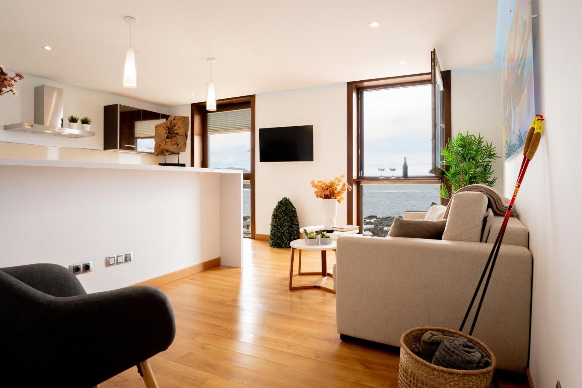 Modern Sea Front Apartment In Garachico 3 Exterior foto